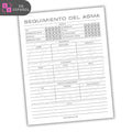 Rastreador de Asma Plantilla PDF Imprimible