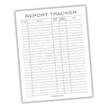 Specialist Report Tracker Printable PDF Template