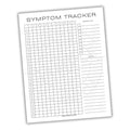 Symptom Tracker Printable PDF Template