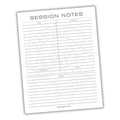 Therapy Session Notes Printable PDF Template