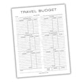Travel Budget Planner Printable PDF Template