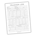 Trucker Log Printable PDF Template