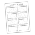 Vision Board Goal Journal Printable PDF Template