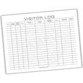 Visitor Log Printable PDF Template