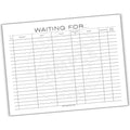 Waiting For Project Tracker Printable PDF Template