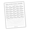 Walking Challenge Printable PDF Template