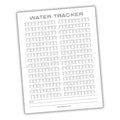 Water Hydration Tracker Printable PDF Template