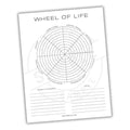 Wheel of Life Balance Assessment Printable PDF Template
