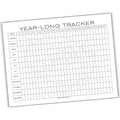 Year-Long Tracker Printable PDF Template